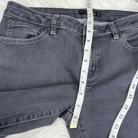 Prana Kayla Fitted Performance Jeans Gray Size 10 Organic Cotton Outdoor - Picture 4 of 10